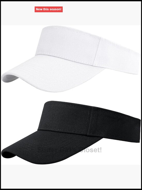 Accessories - Adjustable Sun Visor Hat for Running and Outdoor Sports